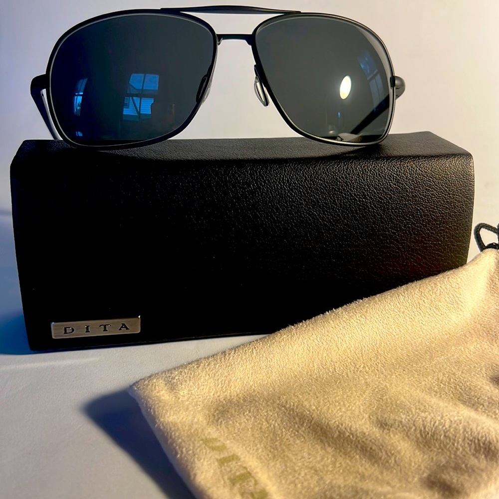 Dita sunglasses.  Style Flight 002 titanium grey gradient.